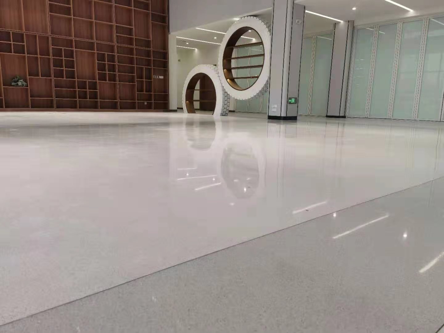 現澆水磨石地麵